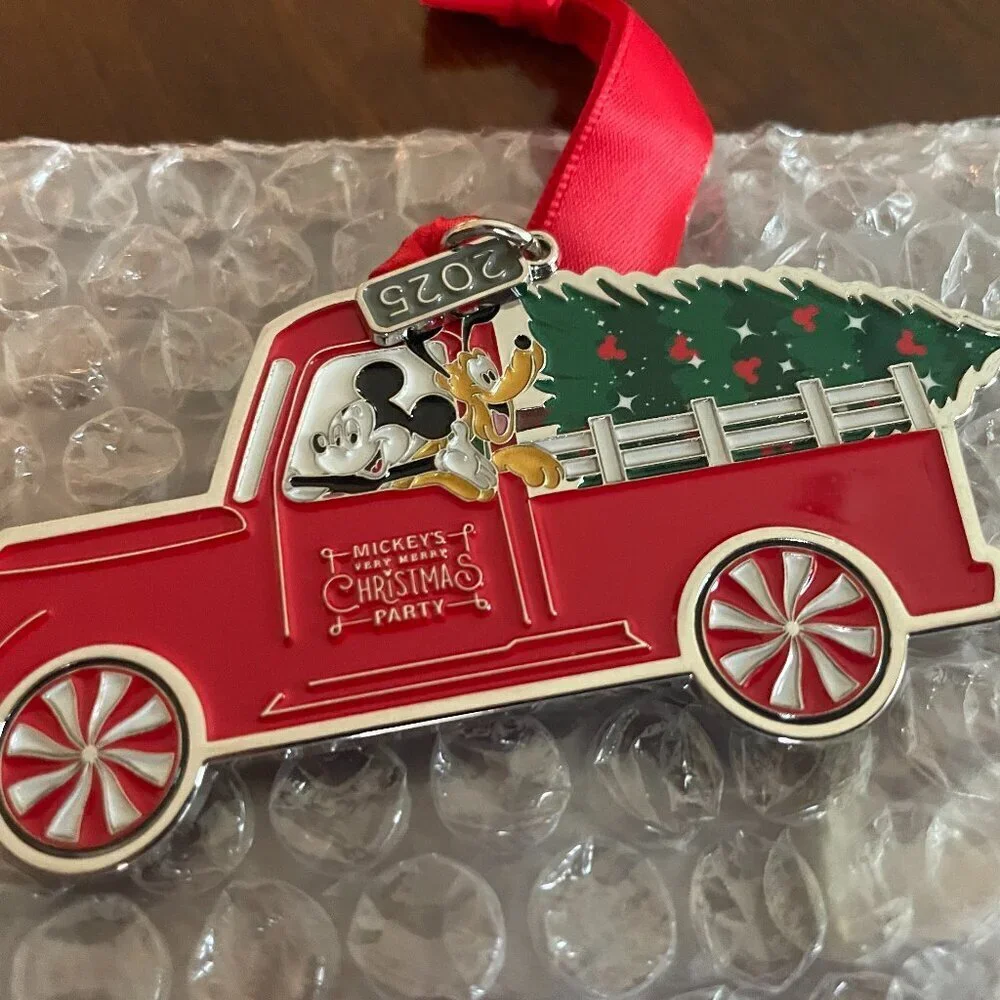 Mickey's Very Merry Christmas Party 2025 Exclusive Ornament Walt Disney World